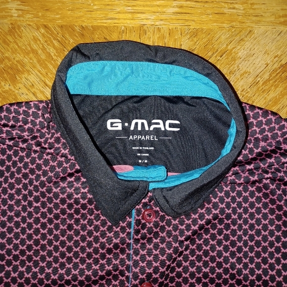 G Mac Apparel Golf Men's Short Sleeve Polo Shirt Size M. See pictures for refere - Picture 3 of 5